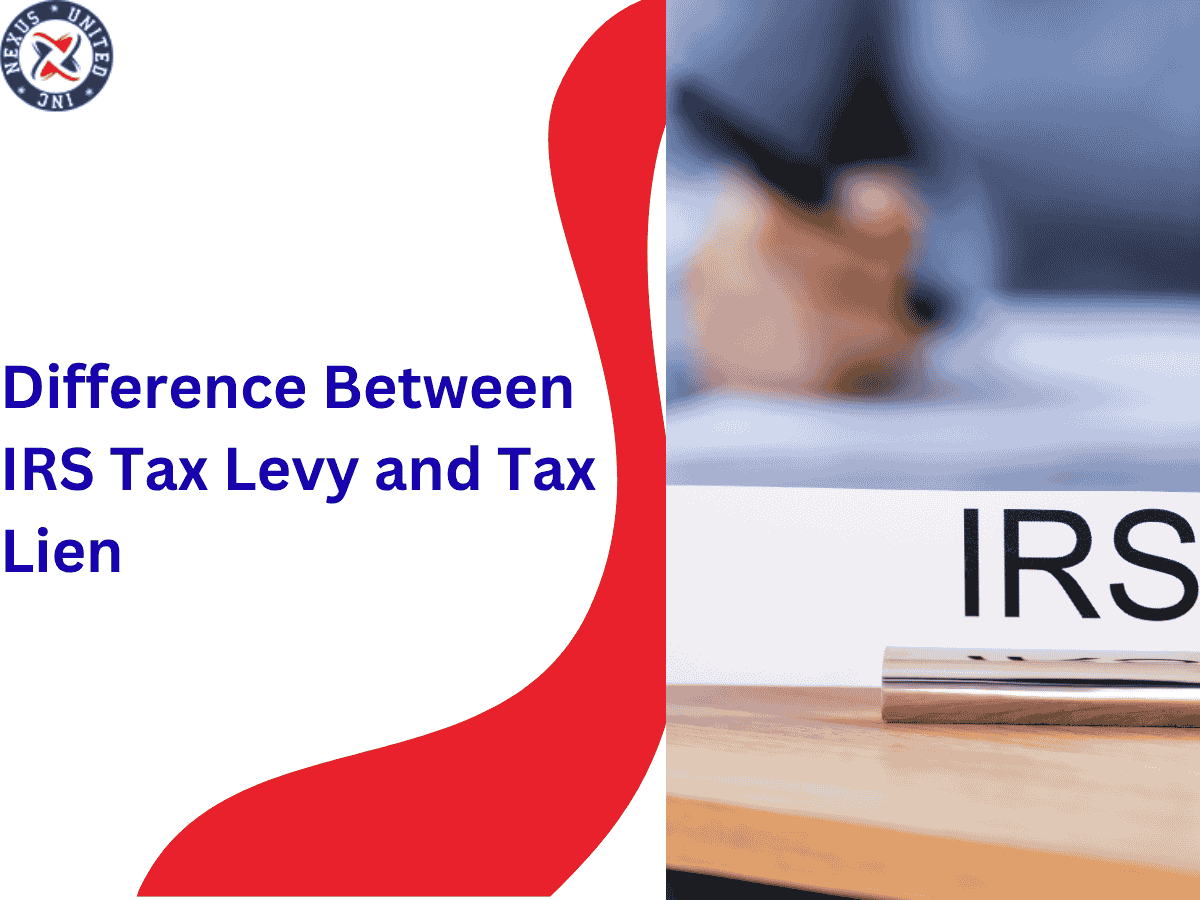 Difference Between IRS Tax Levy and Tax Lien